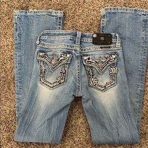 Girls Miss Me Bootcut Jeans size 12